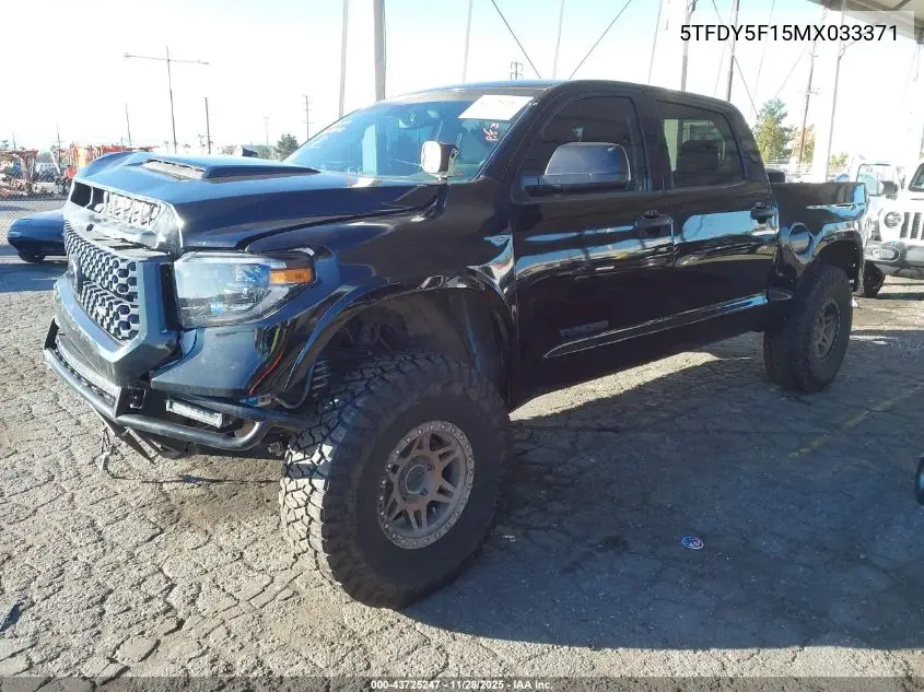 5TFDY5F15MX033371 2021 Toyota Tundra Sr5