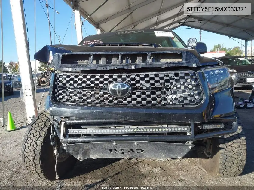 5TFDY5F15MX033371 2021 Toyota Tundra Sr5