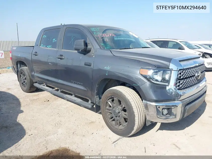 5TFEY5F10MX294640 2021 Toyota Tundra Sr5