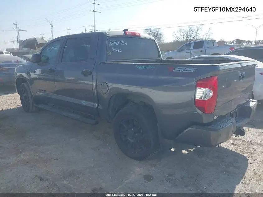 5TFEY5F10MX294640 2021 Toyota Tundra Sr5