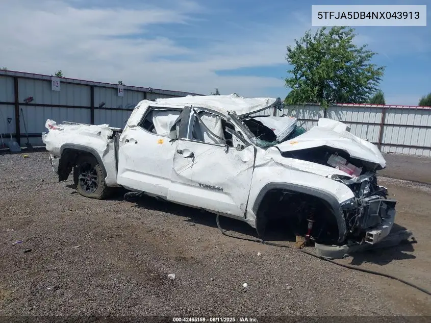 5TFJA5DB4NX043913 2022 Toyota Tundra Limited