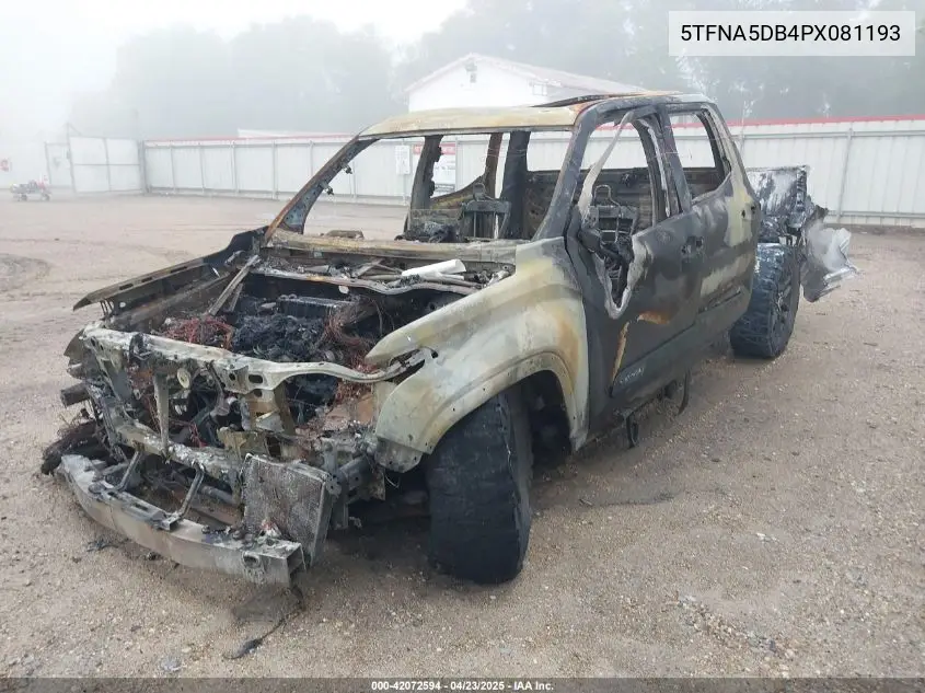 5TFNA5DB4PX081193 2023 Toyota Tundra Platinum