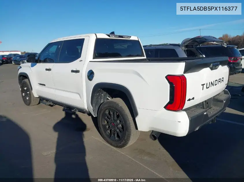 5TFLA5DB5PX116377 2023 Toyota Tundra Sr5