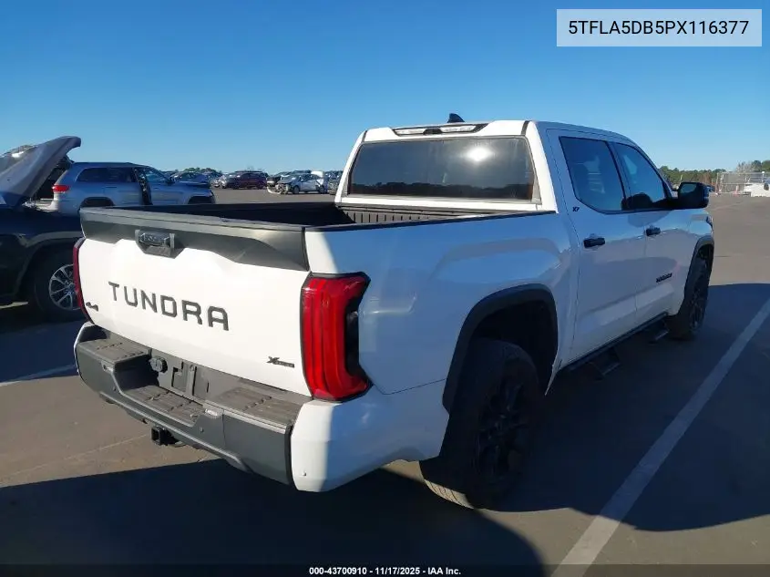 5TFLA5DB5PX116377 2023 Toyota Tundra Sr5