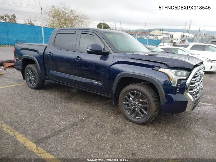 5TFNC5DBXPX018545 2023 Toyota Tundra Hybrid Platinum