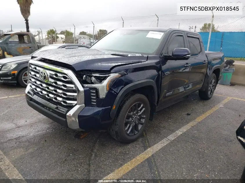 5TFNC5DBXPX018545 2023 Toyota Tundra Hybrid Platinum