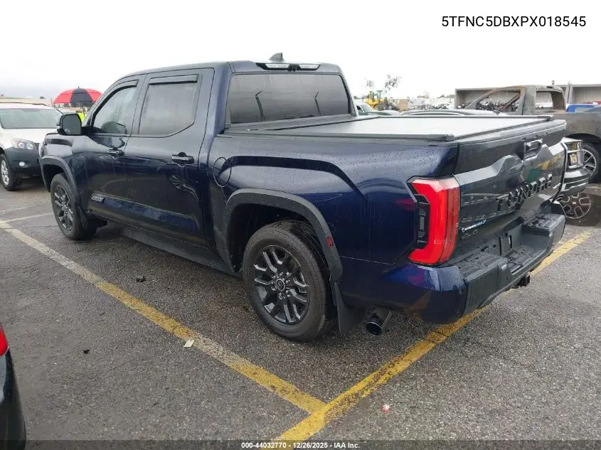 5TFNC5DBXPX018545 2023 Toyota Tundra Hybrid Platinum