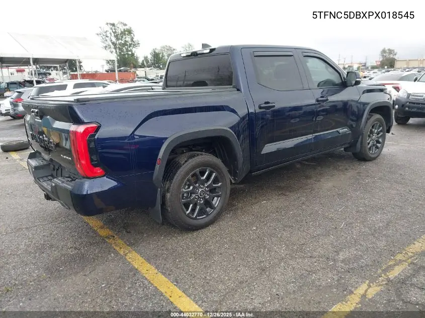 5TFNC5DBXPX018545 2023 Toyota Tundra Hybrid Platinum