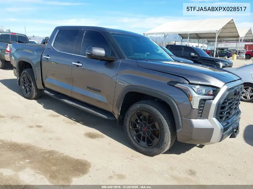 5TFJA5ABXPX028517 2023 Toyota Tundra Crewmax Limited