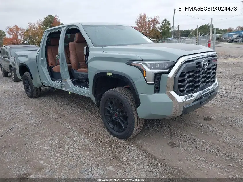 5TFMA5EC3RX024473 2024 Toyota Tundra 1794 Edition 4Wd