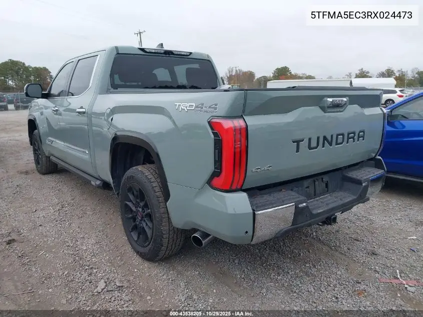 5TFMA5EC3RX024473 2024 Toyota Tundra 1794 Edition 4Wd