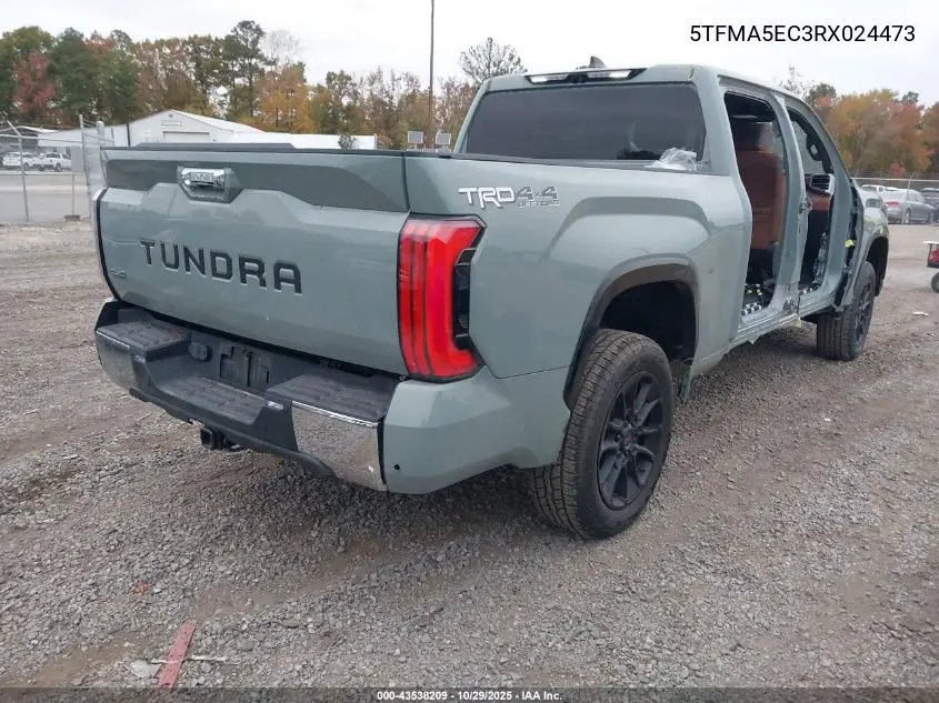 5TFMA5EC3RX024473 2024 Toyota Tundra 1794 Edition 4Wd