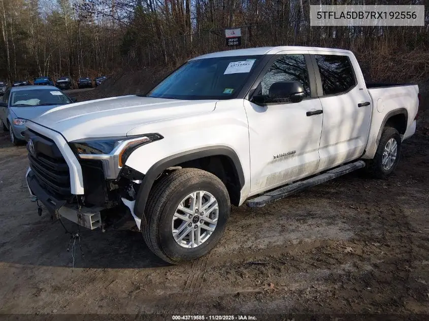 5TFLA5DB7RX192556 2024 Toyota Tundra Sr5