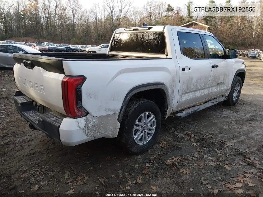5TFLA5DB7RX192556 2024 Toyota Tundra Sr5