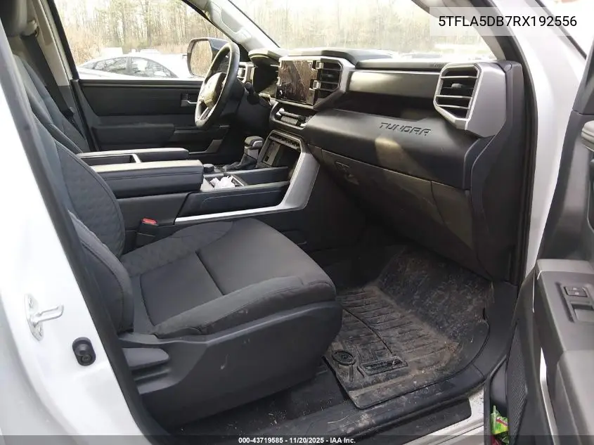 5TFLA5DB7RX192556 2024 Toyota Tundra Sr5