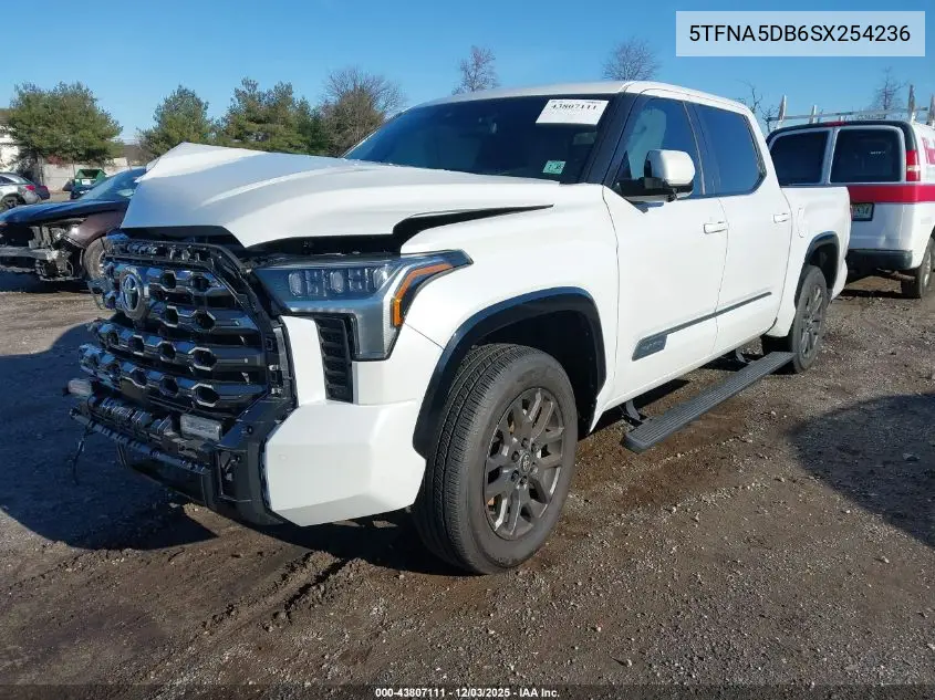 5TFNA5DB6SX254236 2025 Toyota Tundra Platinum