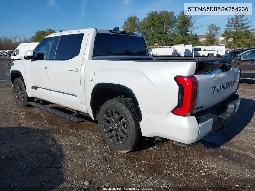 5TFNA5DB6SX254236 2025 Toyota Tundra Platinum