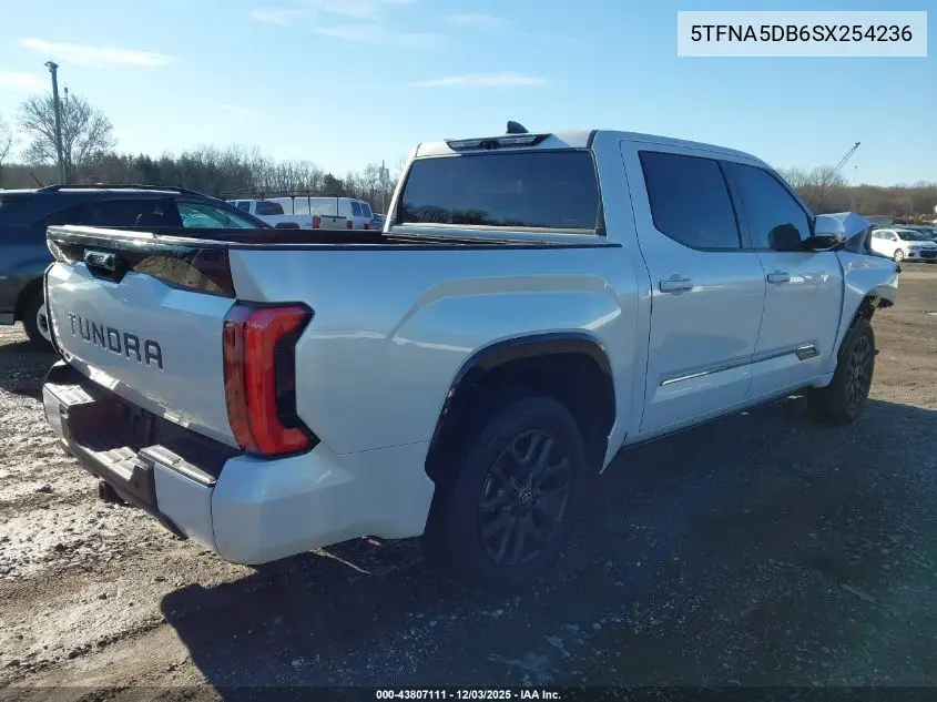 5TFNA5DB6SX254236 2025 Toyota Tundra Platinum