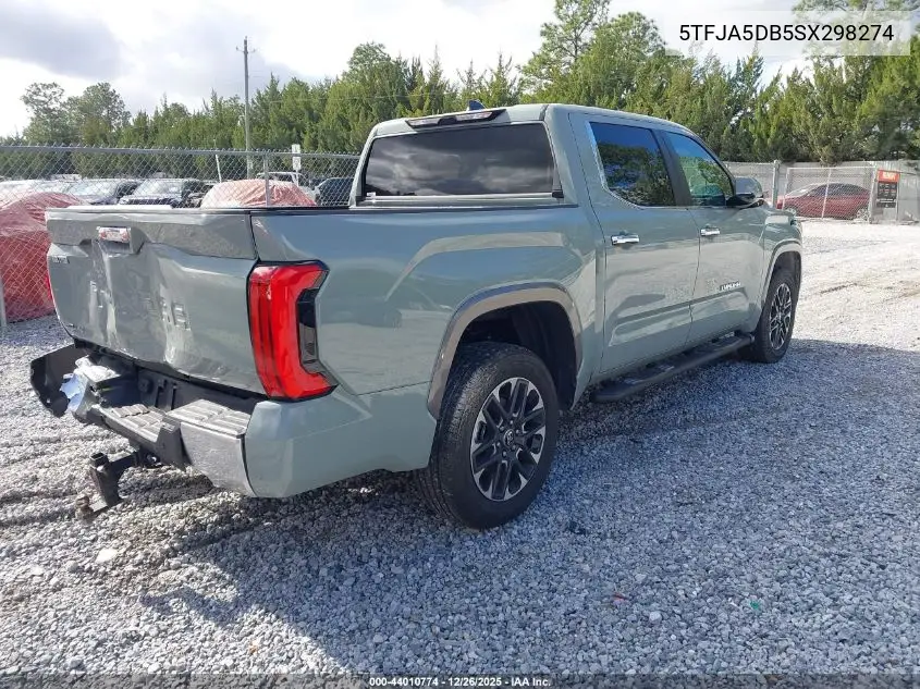 5TFJA5DB5SX298274 2025 Toyota Tundra Limited