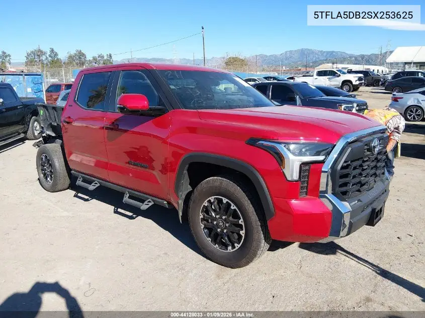 5TFLA5DB2SX253625 2025 Toyota Tundra Sr5
