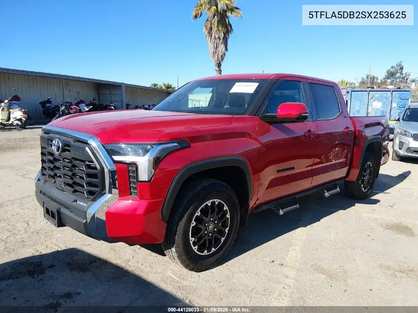 5TFLA5DB2SX253625 2025 Toyota Tundra Sr5
