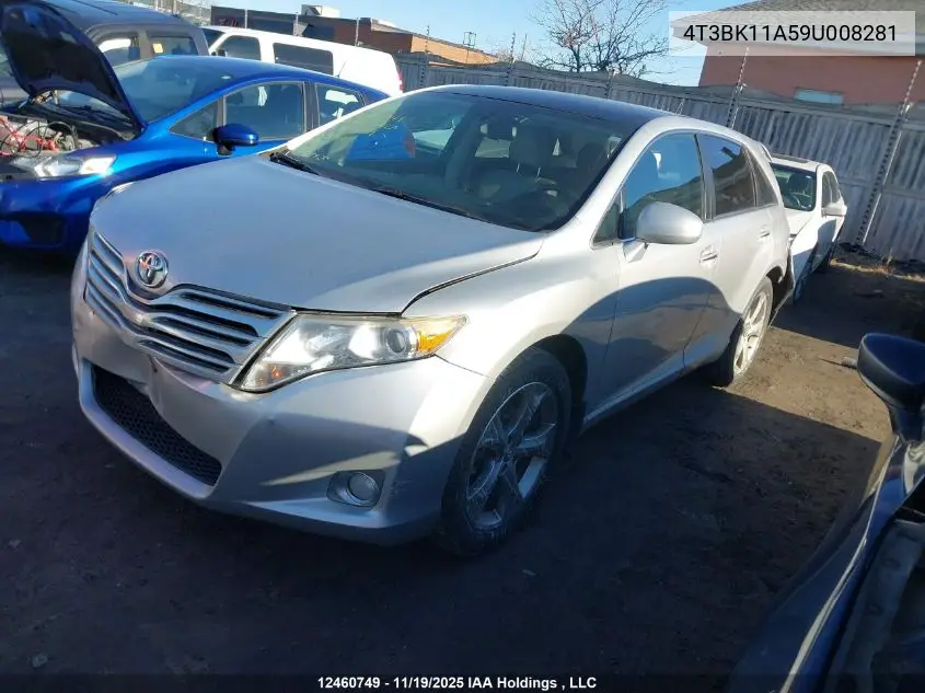4T3BK11A59U008281 2009 Toyota Venza