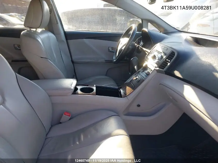 4T3BK11A59U008281 2009 Toyota Venza
