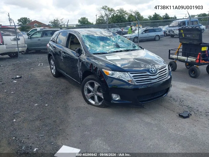 2009 Toyota Venza Base V6 VIN: 4T3BK11A09U001903 Lot: 40295642