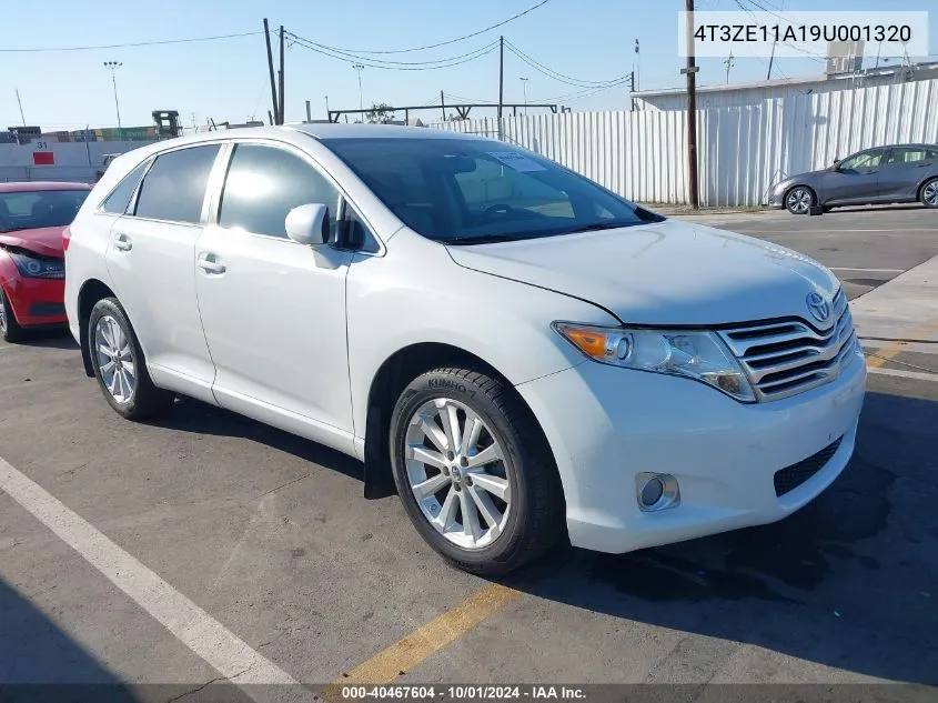 4T3ZE11A19U001320 2009 Toyota Venza