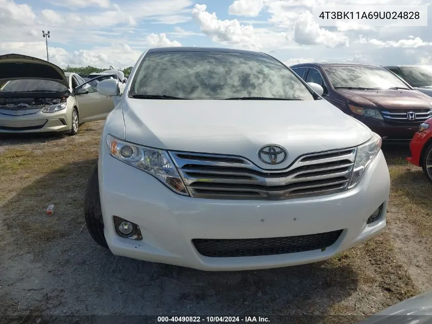 4T3BK11A69U024828 2009 Toyota Venza Base V6