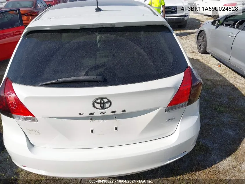 4T3BK11A69U024828 2009 Toyota Venza Base V6