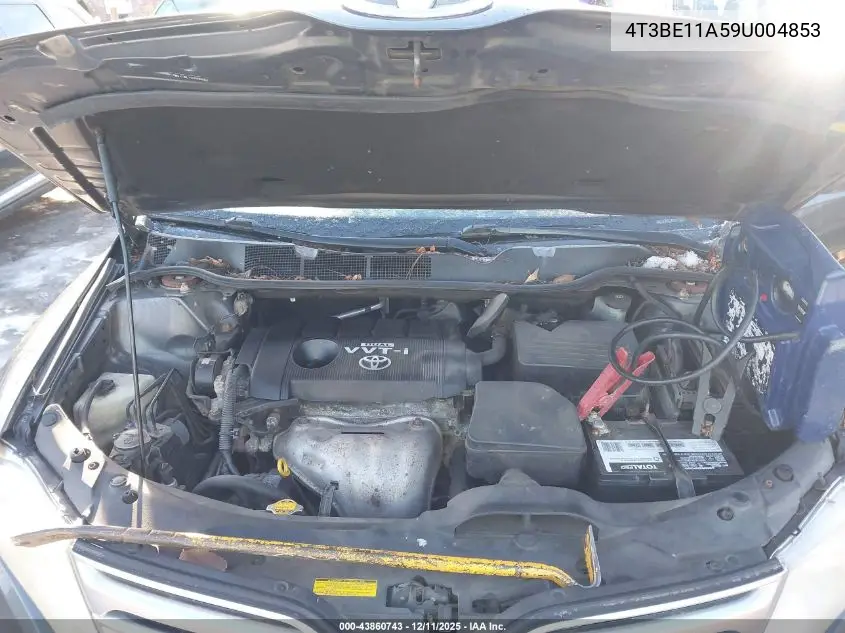 4T3BE11A59U004853 2009 Toyota Venza