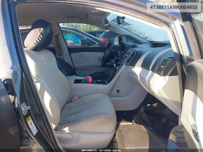 4T3BE11A59U004853 2009 Toyota Venza