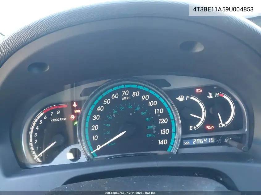 4T3BE11A59U004853 2009 Toyota Venza