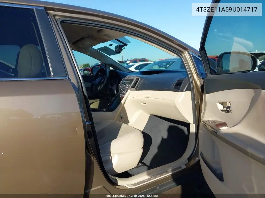 4T3ZE11A59U014717 2009 Toyota Venza