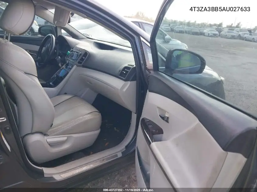 4T3ZA3BB5AU027633 2010 Toyota Venza