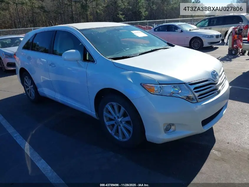 4T3ZA3BBXAU027806 2010 Toyota Venza