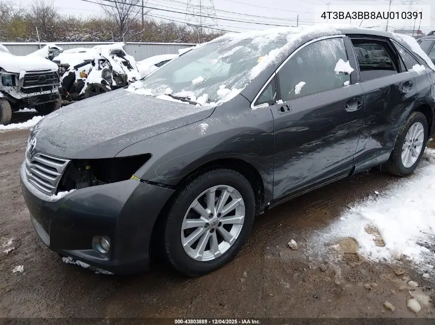 4T3BA3BB8AU010391 2010 Toyota Venza