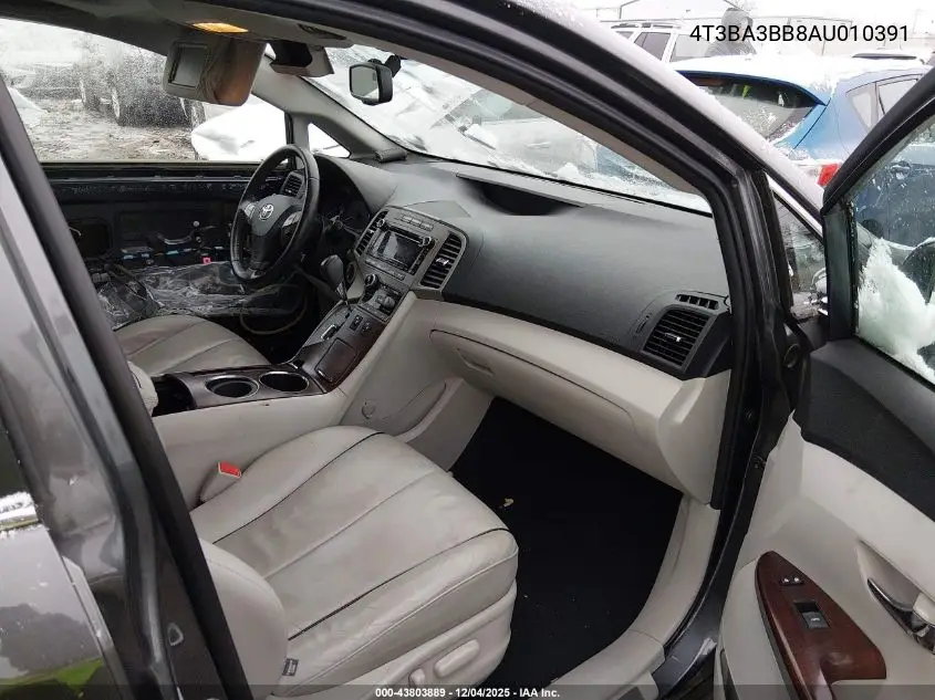 4T3BA3BB8AU010391 2010 Toyota Venza