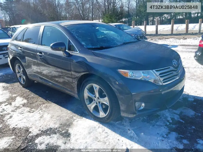 4T3ZK3BB9AU025848 2010 Toyota Venza Base V6