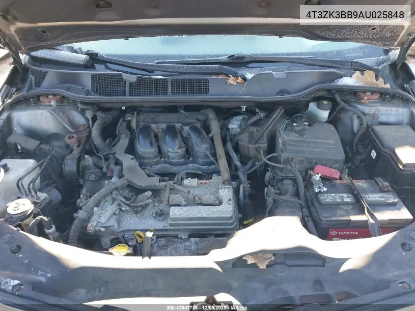 4T3ZK3BB9AU025848 2010 Toyota Venza Base V6