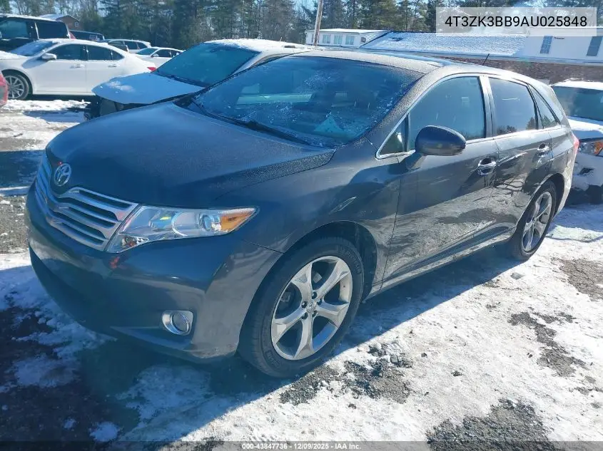 4T3ZK3BB9AU025848 2010 Toyota Venza Base V6