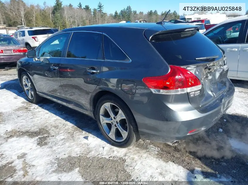 4T3ZK3BB9AU025848 2010 Toyota Venza Base V6