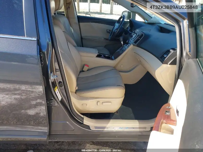 4T3ZK3BB9AU025848 2010 Toyota Venza Base V6