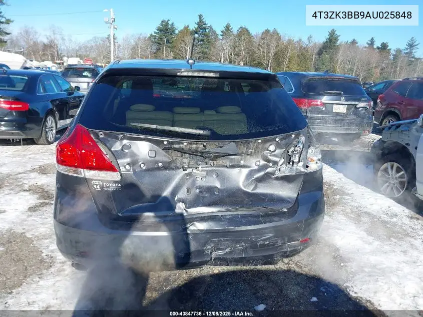 4T3ZK3BB9AU025848 2010 Toyota Venza Base V6