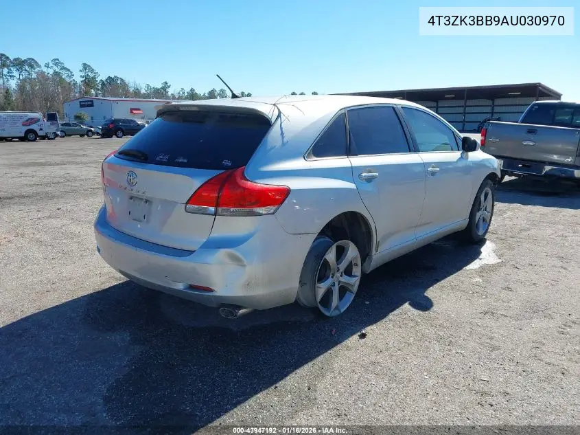 4T3ZK3BB9AU030970 2010 Toyota Venza Base V6