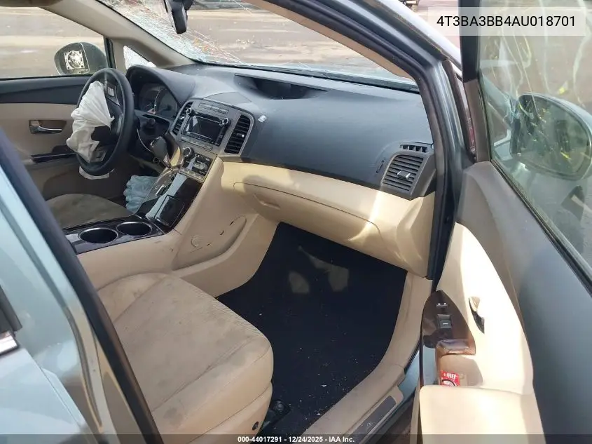 4T3BA3BB4AU018701 2010 Toyota Venza