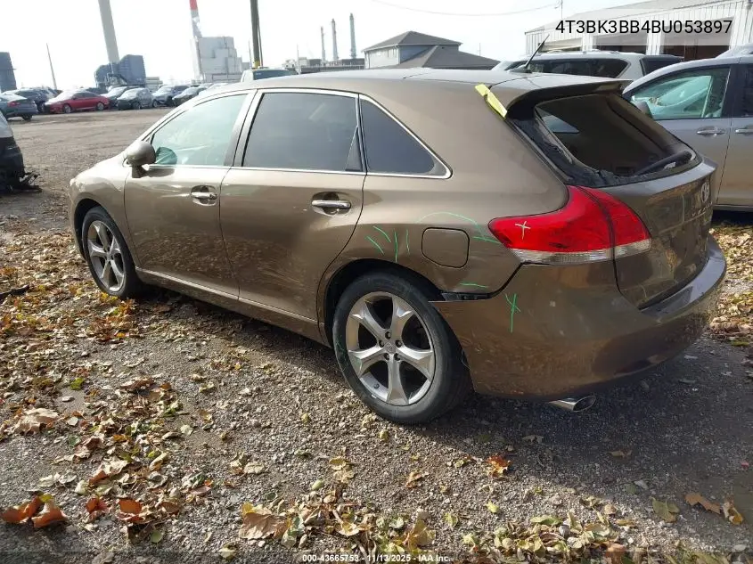 4T3BK3BB4BU053897 2011 Toyota Venza Base V6