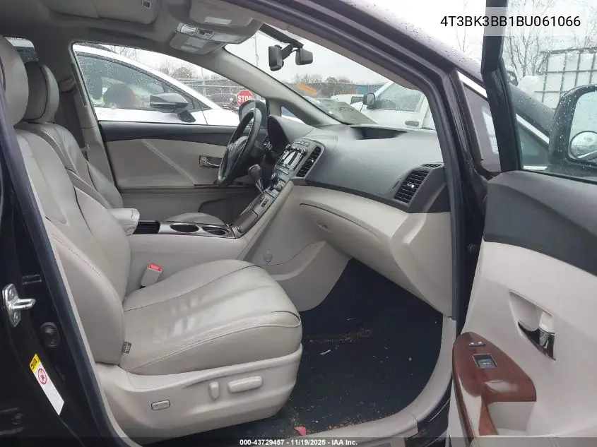 4T3BK3BB1BU061066 2011 Toyota Venza Base V6