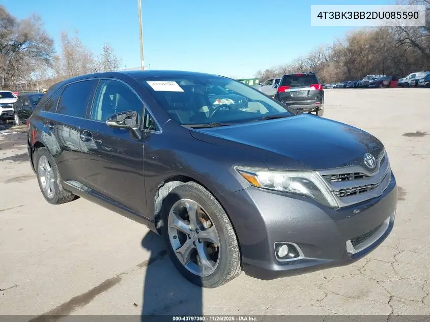 4T3BK3BB2DU085590 2013 Toyota Venza Limited V6